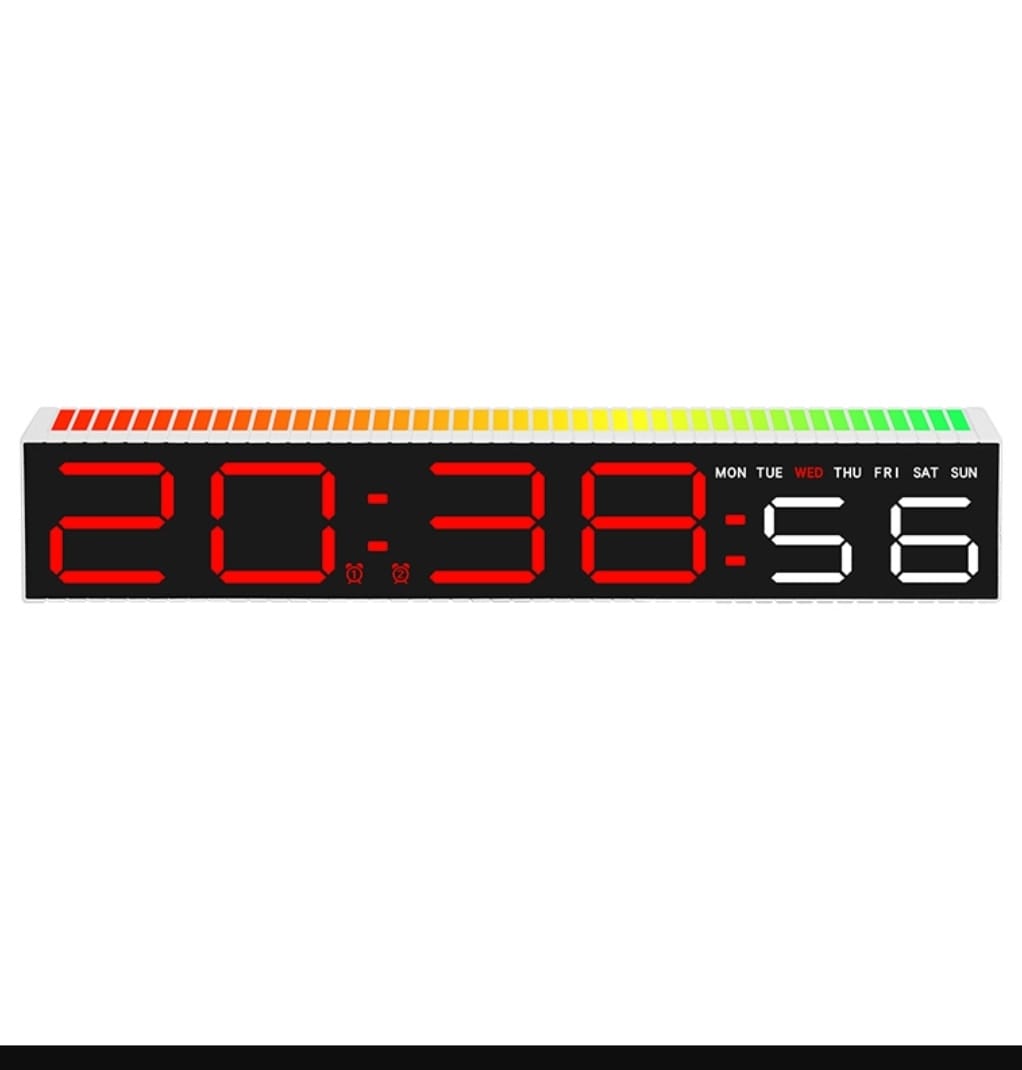 Reloj Musical De Escritorio Digital Mcasa