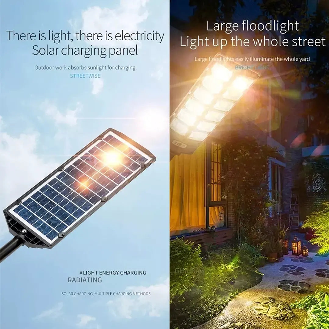 Foco Solar Exterior 800w Con Sensor