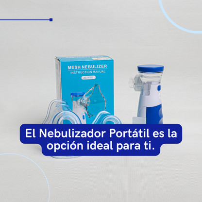NEBULIZADOR PORTATIL+EBOOK CUIDADO PARA ASMATICOS