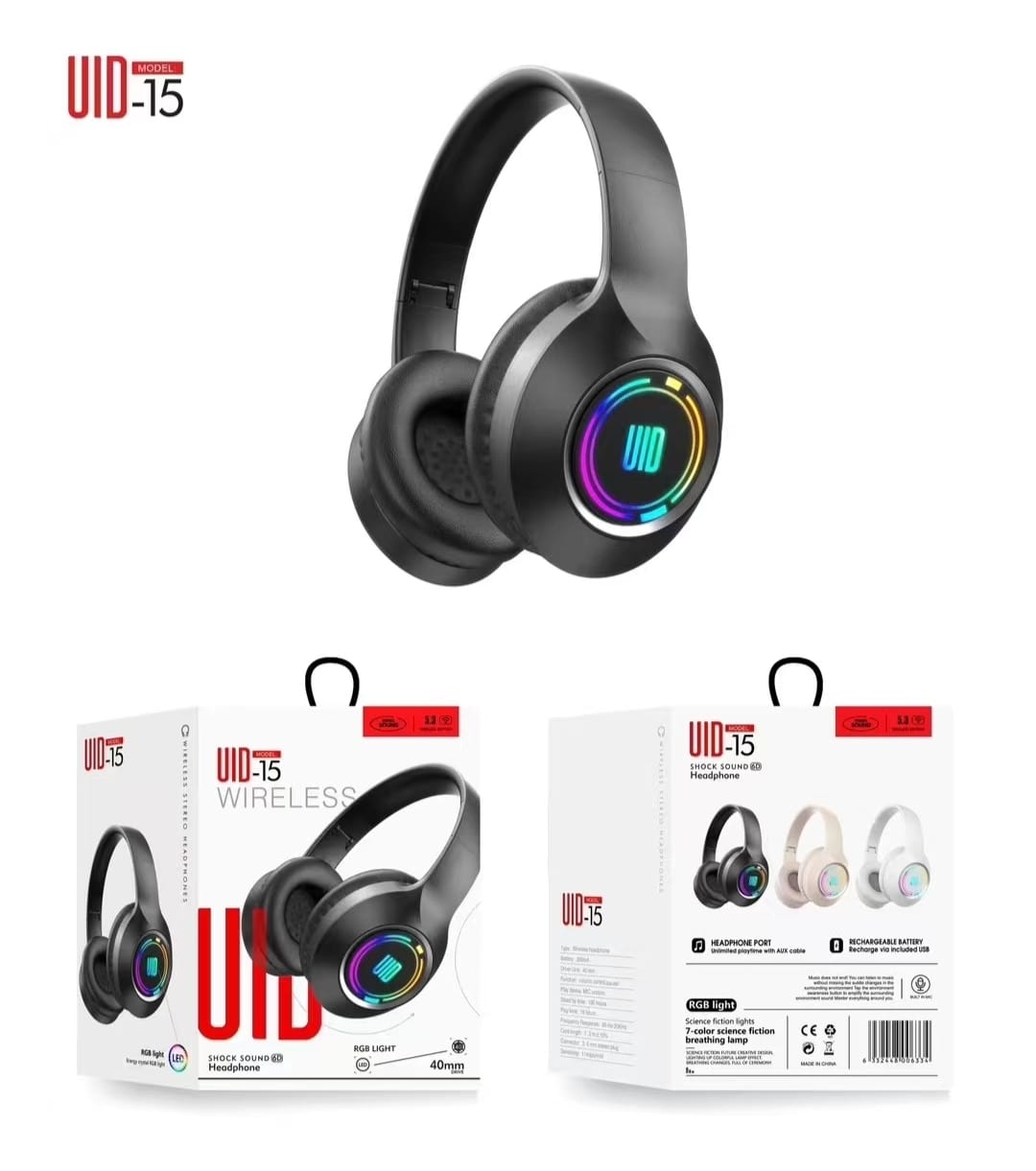 Audífonos Inalámbricos Vid-15 Bluetooth