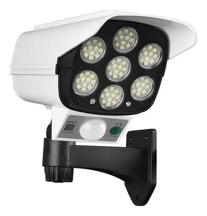 Foco Solar Simula Cámara de Seguridad Sensor de Movimientos+ EBOOK CASA SEGURA