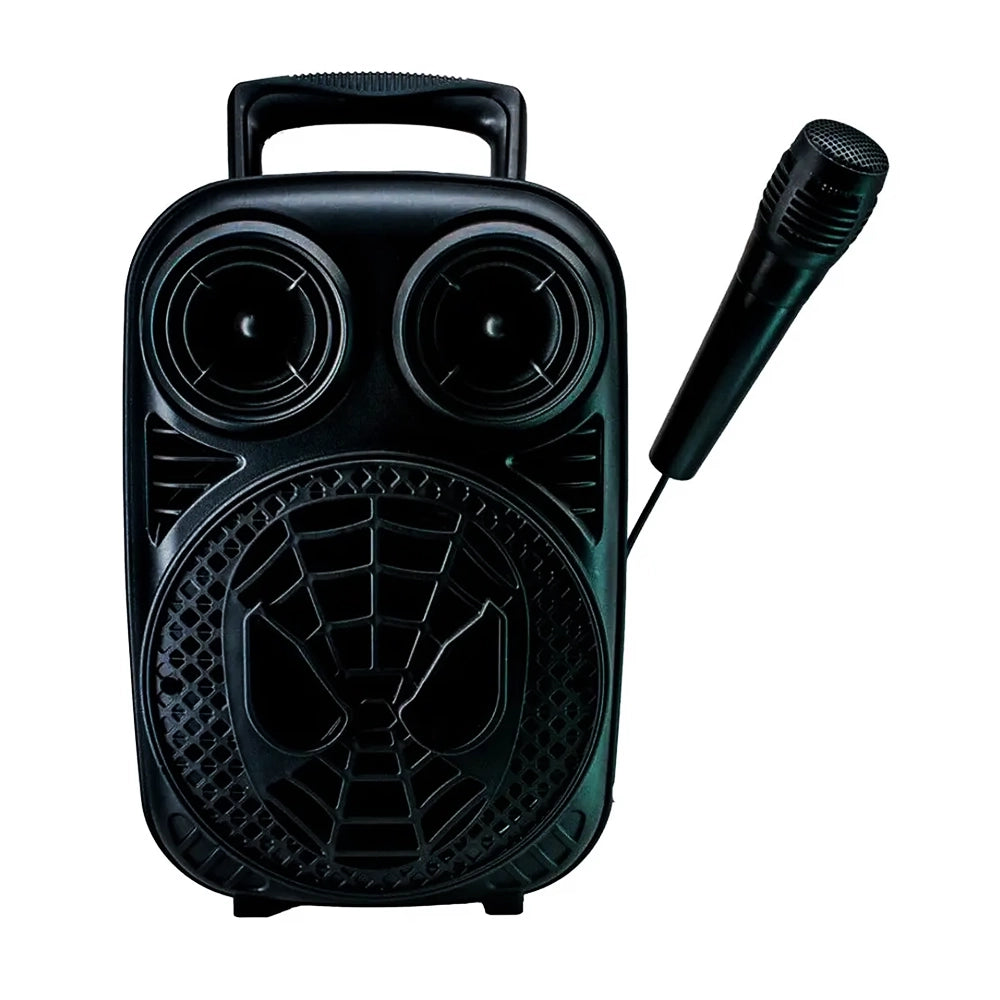 Parlante Bluetooth Portátil QL-603 – 6.5'' con Karaoke y Luces LED