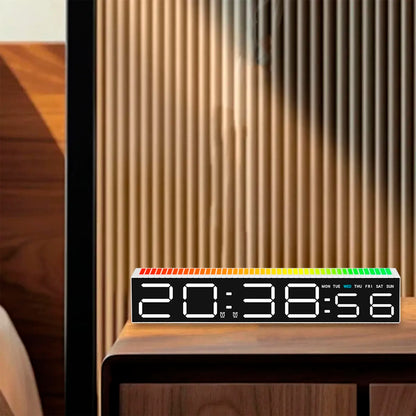 Reloj Musical De Escritorio Digital Mcasa