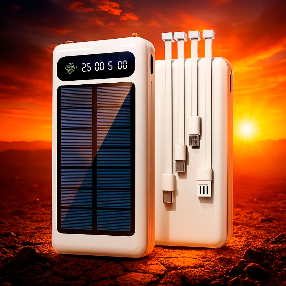 Power Bank Solar Portable 10000
