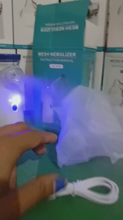 NEBULIZADOR PORTATIL+EBOOK CUIDADO PARA ASMATICOS